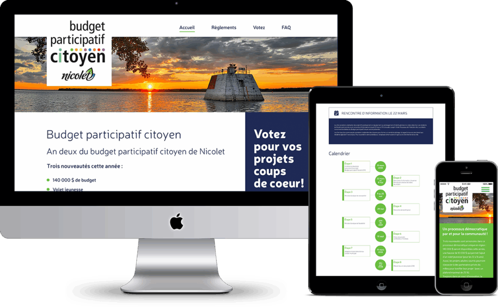 Budget participatif - Nicolet