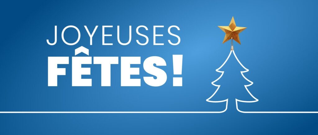 Joyeuses Fêtes!